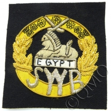 SWB South Wales Borderers Deluxe Blazer Badge